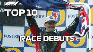 Top 10 F1 Race Debuts