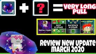 NEW UPDATE + REVIEW NEW IOTM MARCH 2020 (Galaxy Aura) - GROWTOPIA