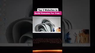 TOP 10 WEBSITES TO BUILD RESUME FOR FREE ||  PK INFO WORLD