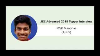 JEE Advanced 2018 Topper .top 10 toppers of jee advanced iit