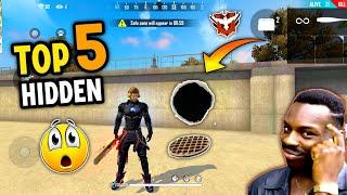 Top 5 Hiding Places - Garena Free Fire - Techno BanDa