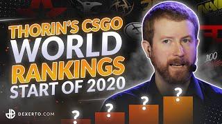 Thorin’s CSGO World Rankings - Start of 2020