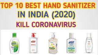 Top 10 Best Hand Sanitizer In India | Hand Sanitizer For Coronavirus | Covid19 | 2020