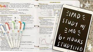 iPad Study w/ Me: Making Flashcards, Note-Taking  *Study Vlog* Michigan State University