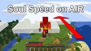 What Happens If You Use Soul Speed on Air Blocks in Minecraft