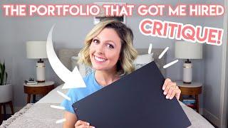 CRITIQUING THE PORTFOLIO THAT GOT ME HIRED (ANIMATION INDUSTRY)