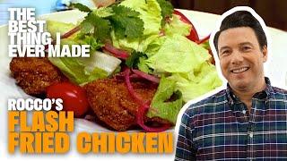 Healthier FLASH-Fried Chicken with Rocco DiSpirito | Best Thing I Ever Made