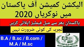 Election commission of Pakistan 2020 | ECP jobs In Pakistan 2020 | ECP Jobs