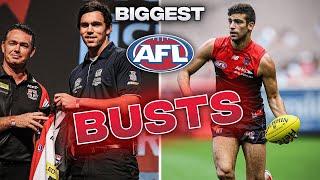 Top 10 Biggest AFL Draft Busts Since 2000