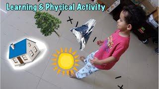 Sun, Moon, Tree, House....Learning & Physical Activity for Kids | Health & Knowledge
