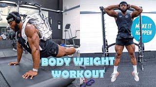 FULL BODY HOME WORKOUT | No Equipment, Bodyweight Workout