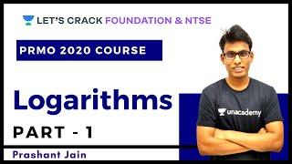 Logarithms Part - 1 | Tips and Tricks | PRMO 2020 Course | Prashant Jain