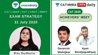 Achievers' Meet - Episode 2 l Unacademy CAT4MBA | Ritu Dudhoria