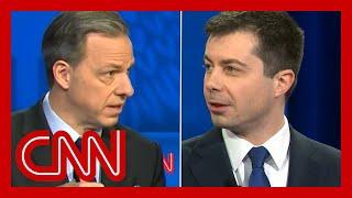 Tapper confronts Buttigieg over key poll number