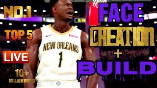 Best Zion Williamson Face Creation and Build on NBA 2K20!!!!DOMINATE PATCH 10 UNSTOPPABLE NEW BUILD