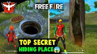 Free Fire Top Secret Hiding Places in Barmuda || Free Fire Best New Hidden Places You don't know