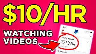 Earn $10 Hour Watching Videos Online (Free PayPal Money)