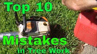 Top 10+ Little Mistakes in Tree Work, 10 Ways to Piss off the Homeowner