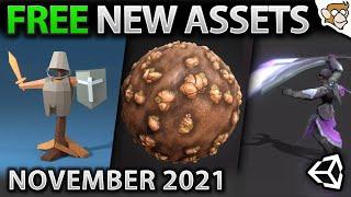 TOP 10 FREE NEW Assets NOVEMBER 2021! | Unity Asset Store