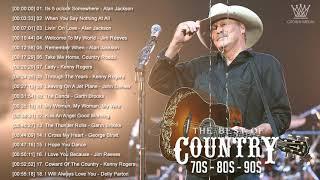 Alan Jackson, Don Williams, Garth Brooks, Jim Reeves, Kenny Rogers - Top Country Music Of All Time