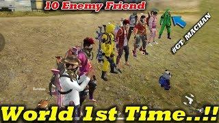 World 1st Time in  Free Fire | 10 Enemy Friend | Squad Ranked GamePlay Tamil | Tips&TRicks Tamil