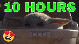 10 Hours of Baby Yoda's Lullaby | Tik Tok Song