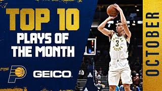 Indiana Pacers Top 10 Plays of the Month: October | 2021-22 NBA Season