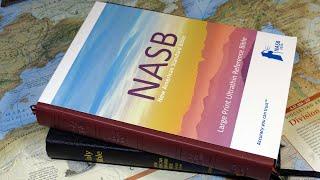 A 2020 NASB Large Print Ultrathin Reference Bible