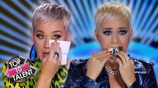 TOP 10 BEST And FUNNIEST Katy Perry Moments On American Idol!