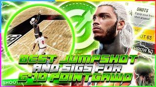 BEST JUMPSHOT AND SIGS FOR MY 6'10 ON NBA 2K21  (DONT MISS ANOTHER SHOT)