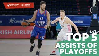 Turkish Airlines EuroLeague, Top 5 Assists of the Playoffs!