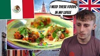 British Guy Reacting to The Top 10 Mexican Foods 