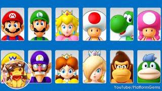 Mario Party 10 - All Characters