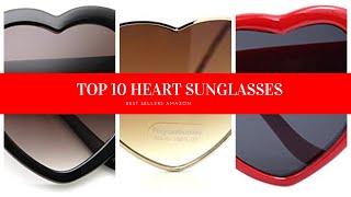 ✔️ TOP 10 HEART SUNGLASSES 