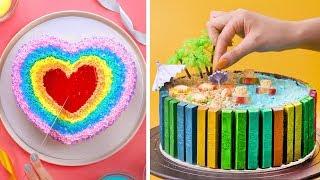 Top 10 Beautiful Cake Tutorials | Best Colorful Cake Decorating Ideas | How To Cake Videos