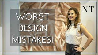 Top INTERIOR DESIGN MISTAKES you are making and HOW TO CORRECT THEM!  | NINA TAKESH  | RED ELEVATOR