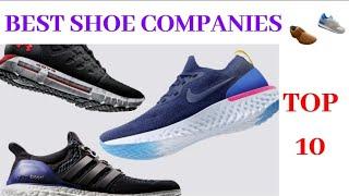 Top 10 shoe companies in the world.