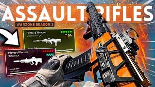 Warzone TOP 5 BEST Assault Rifle Loadouts to use right now! (Best Class Setup)