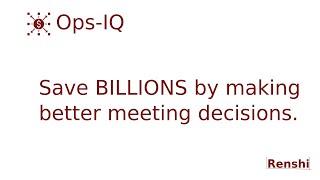 Save billions by making better meeting decisions