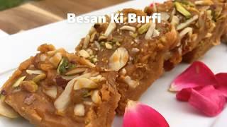 Besan Ki Burfi | Gram Flour Fudge