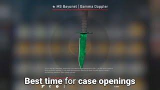 He opened a case at 5am...