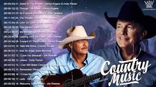 Alan Jackson, Don Williams, Garth Brooks, Jim Reeves, Kenny Rogers - Top Country Music Of All Time