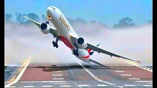 Top 10 Dangerous Landing & Take Offs Big Airplanes In Storm