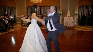 Most Incredible and Amazing Father-Daughter dance ever! Bride does swing dance at wedding!