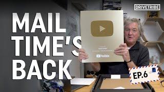 James May unboxes our 1 million subscriber YouTube plaque! | Mail Time Ep.6