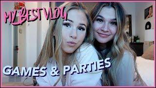 MY BEST VLOG // high school games & parties