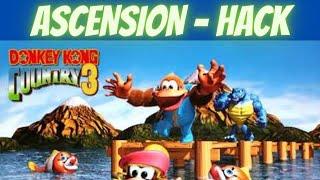 HACK - Donkey Kong Country 3 ASCENSION  - TESTANDO A DEMO