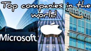 Top 10 companies in the world market value