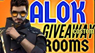 free fire live || freefirelive || COSTOM ROOMS GIVEWAY 2PM ||