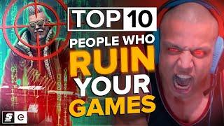 The Top 10 A$%hole Players Who Ruin Your Game